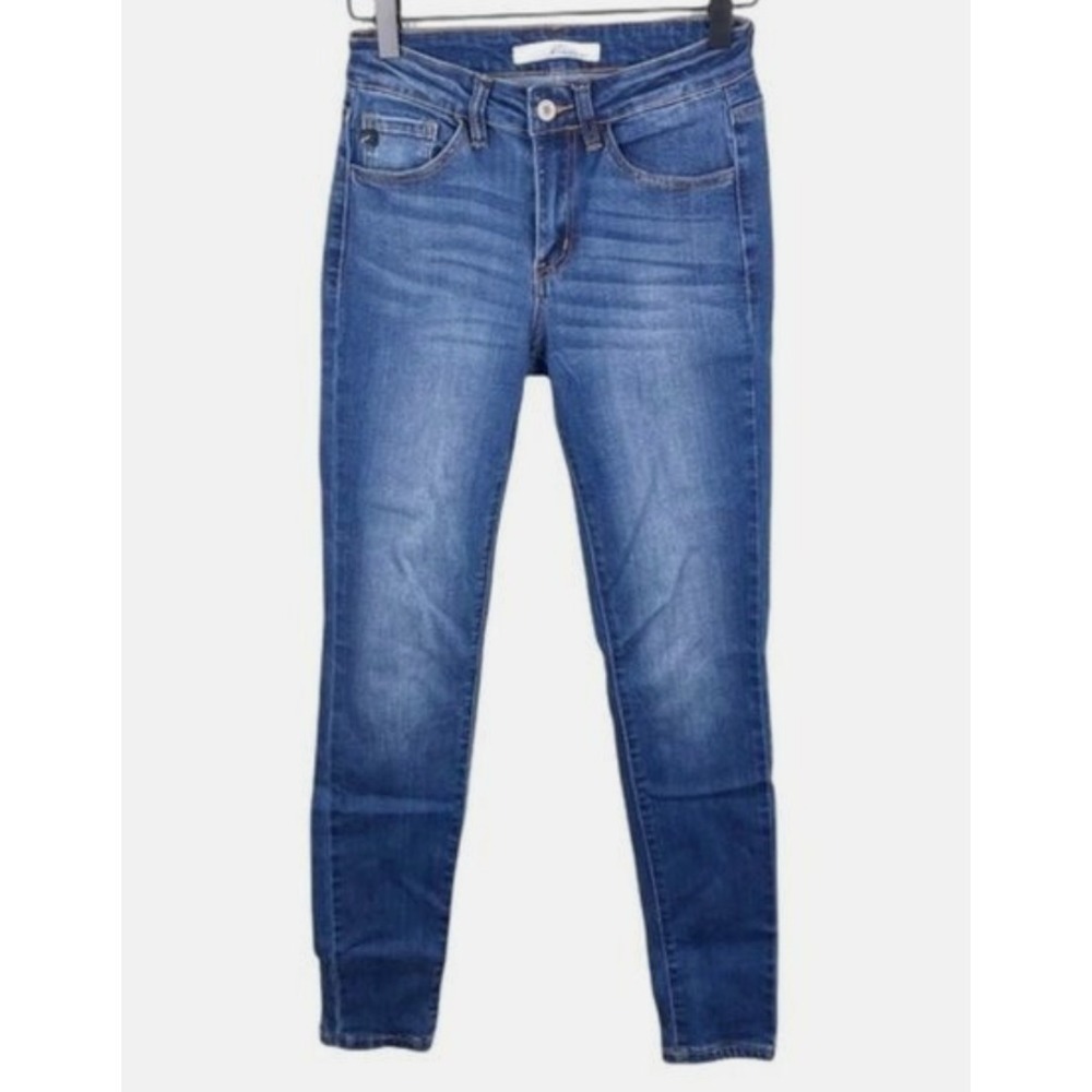 KANCAN Mid-Rise Skinny Fit Jeans STRETCH DENIM KC11214D Super Comfy & Cute! 9/28